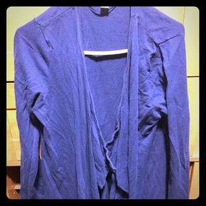 LOFT long open cardigan, size XL